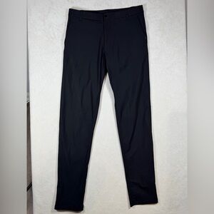 Lululemon Athletica Size 33 Stretch Cotton Men's Black Performance ABC Chinos